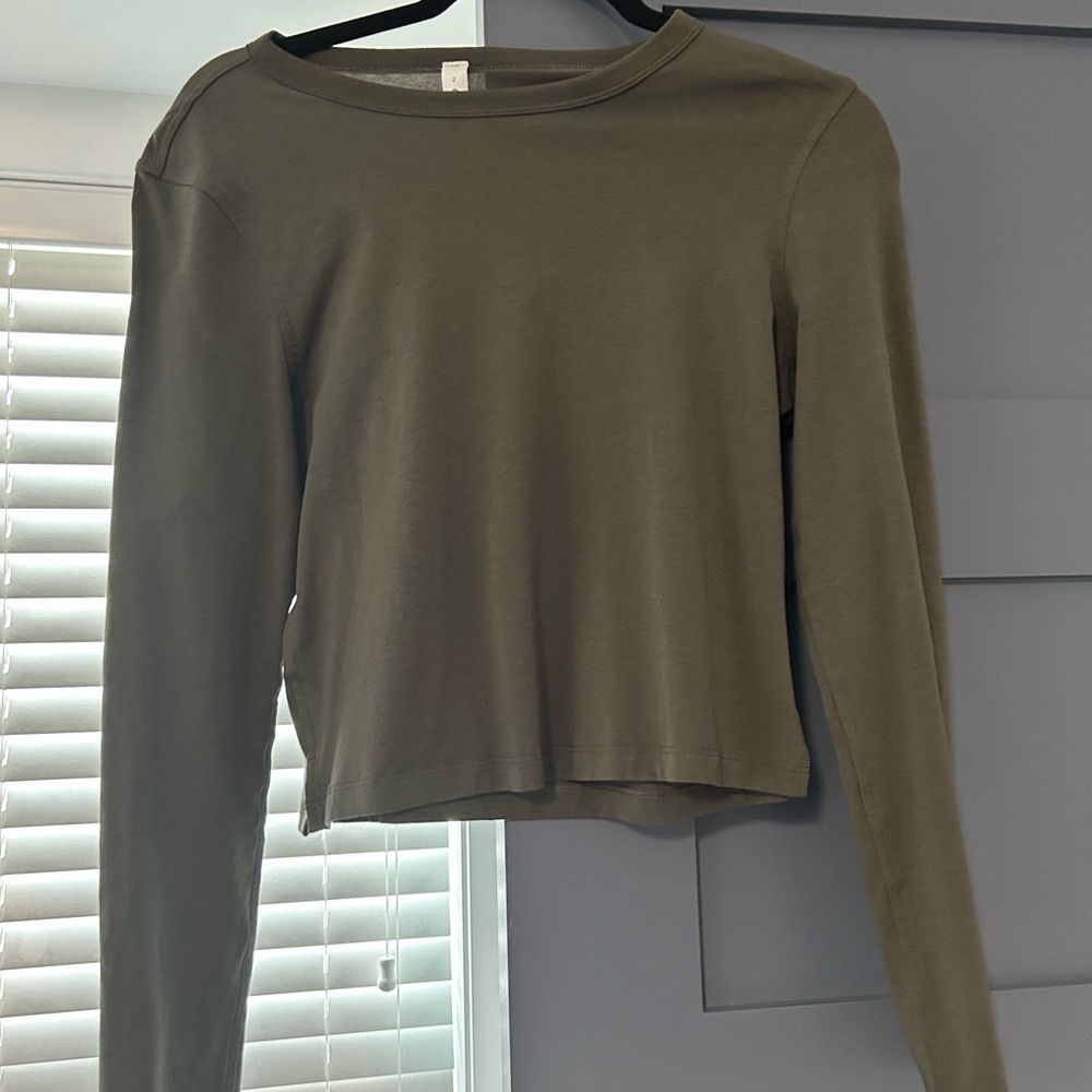 Lululemon Classic-Fit-Cotton-Blend Long Sleeve Shirt